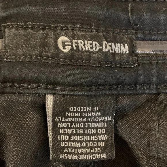 Fried Denim Men's Slim Straight Stretch Cotton Blend Denim Jeans Size 36x32 - Picture 6 of 11